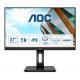 MONITOR AOC LED 27" Wide U27P2CA IPS 3840x2160 4ms 350cd/mq 50.000.0001 2x2W MM PIVOT REG.H VGA 2HDMI DP USB-C DOCKING