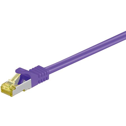 Cavo di rete Goobay RJ45 CAT7 da 15 m Viola S/FTP