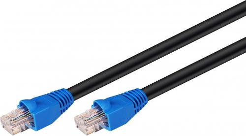 Goobay U/UTP Outdoor-PatchCord Cat6. Nero. 30 m