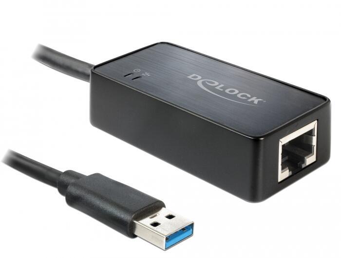 Anschlsse 1 x USB 3.0 Typ A Stecker 1 x Gigabit LAN RJ45 Buchse Chipsatz ASIX Datentransferraten Ethernet bis zu 10 Mb/s (Half