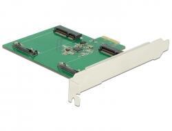 Delock PCI Express Card a 2 x msita interno