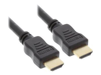 Premium ad alta velocità in linea - HDMI con cavo Ethernet - HDMI (M) a HDMI (M) - 10 M - Isolamento triplo - Nero