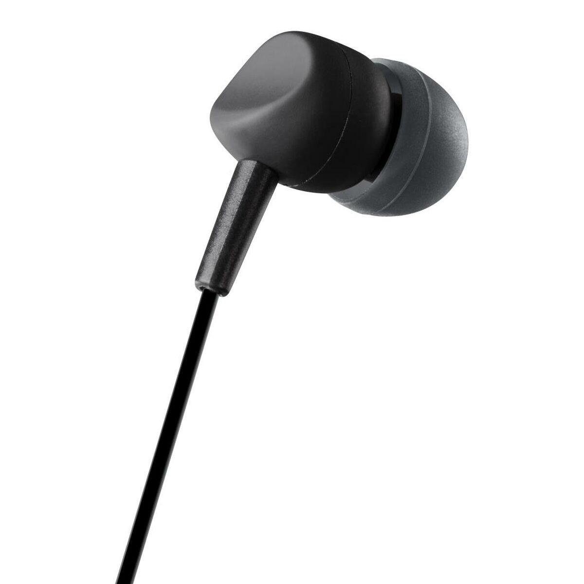 Hama Kooky Auricolare Cablato In-ear Musica e Chiamate Nero, Grigio (Hama [Kooky] In-Ear Earset, 3.5mm Jack, Inline Microphone,