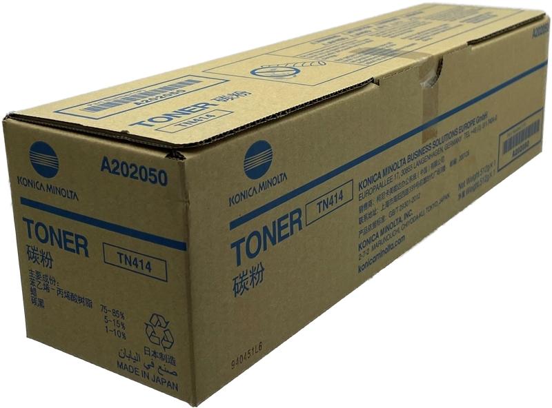 KONICA MINOLTA TN414 Black Original Toner Cartid - A202050