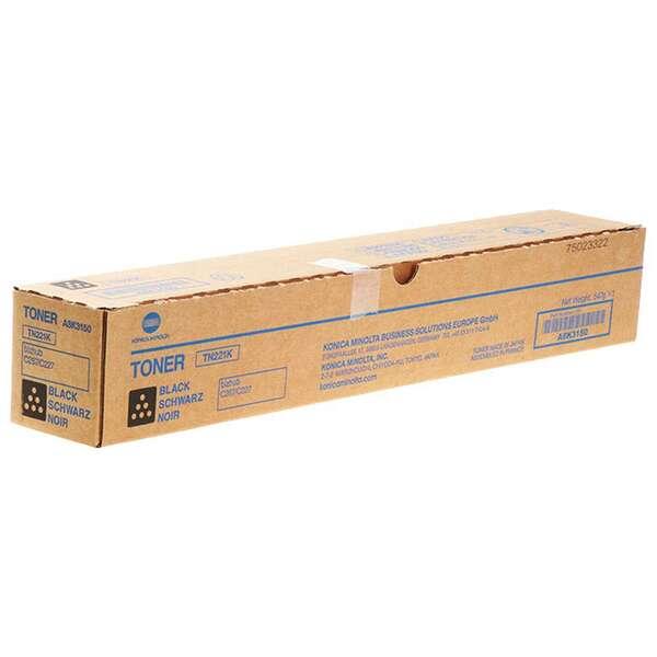 ORIGINAL Konica Minolta toner nero A8K3150 TN-221K 24000 Seiten