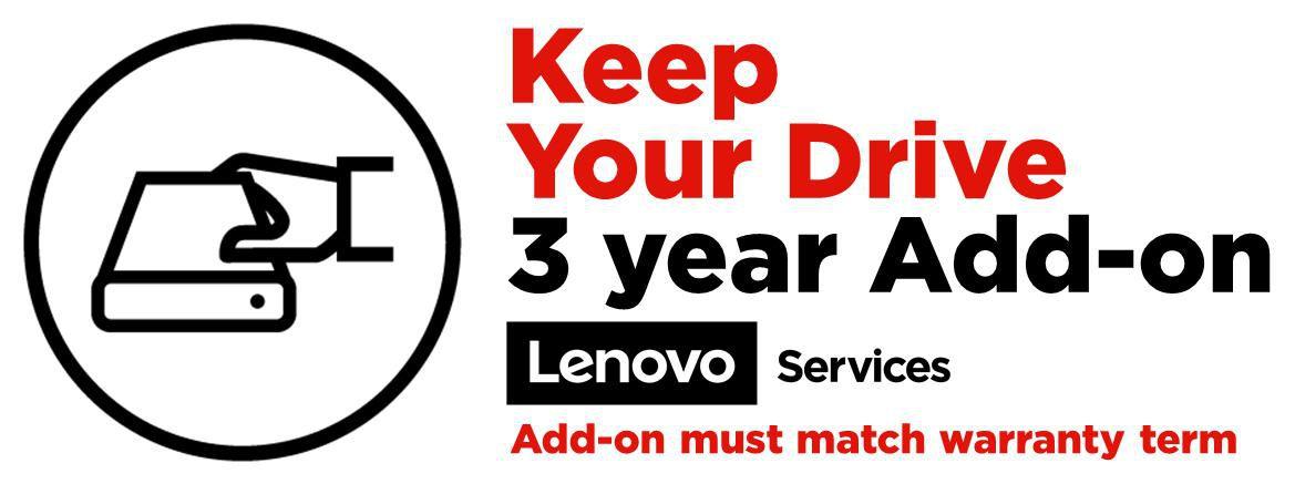 Lenovo 3Y Keep Your Drive 1 licenza/e 3 anno/i