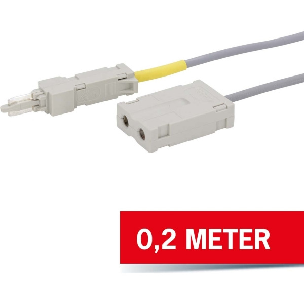 Cavo di prova Cobinet LSA 2/1, 2 poli, 0,2 m