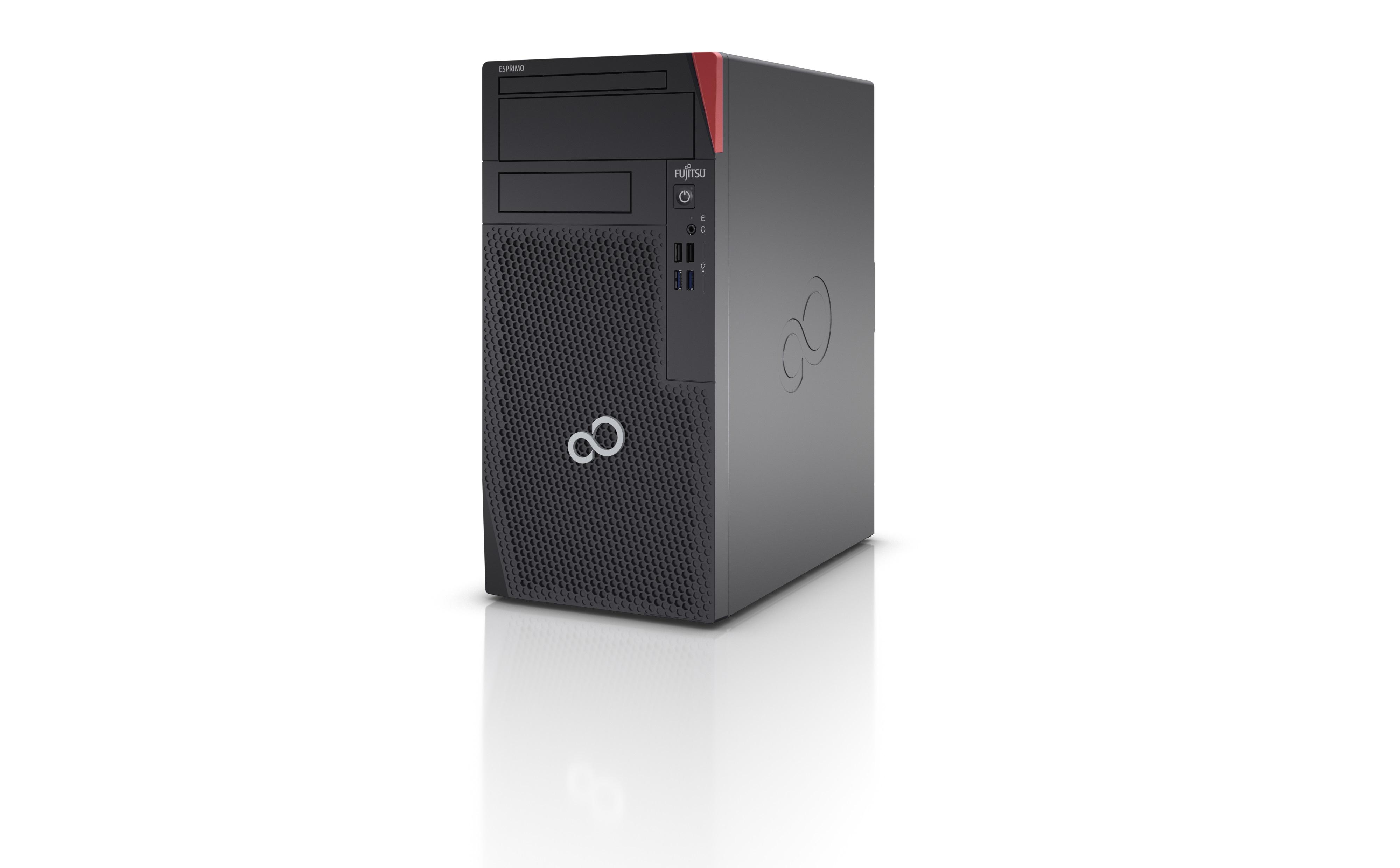 Fujitsu Esprimo P5010 Micro Tower Intel Core I7-10400 16 GB di RAM 512 GB M.2 SSD Win10 Pro