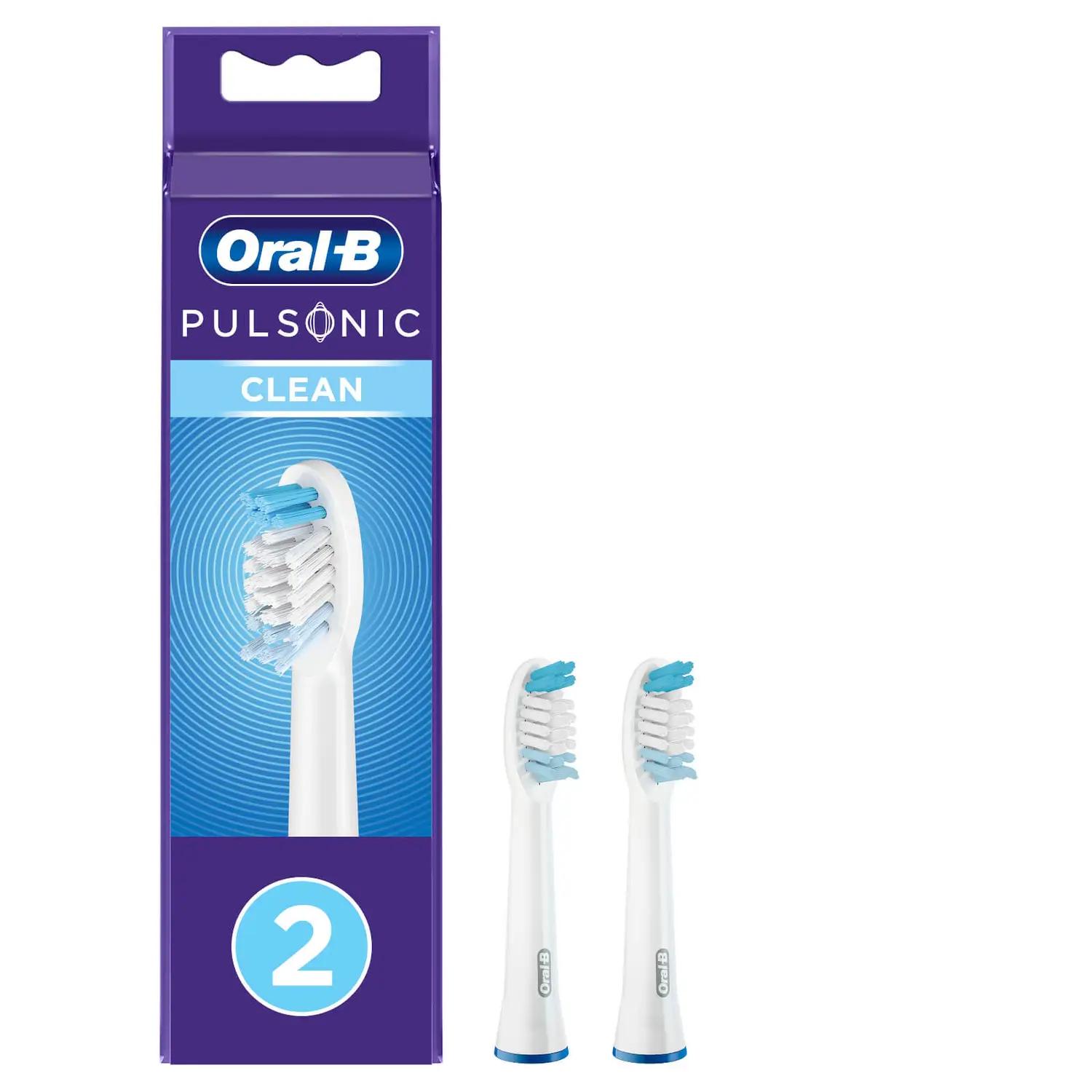 Oral-B Pulsonic Clean 2 pz Bianco