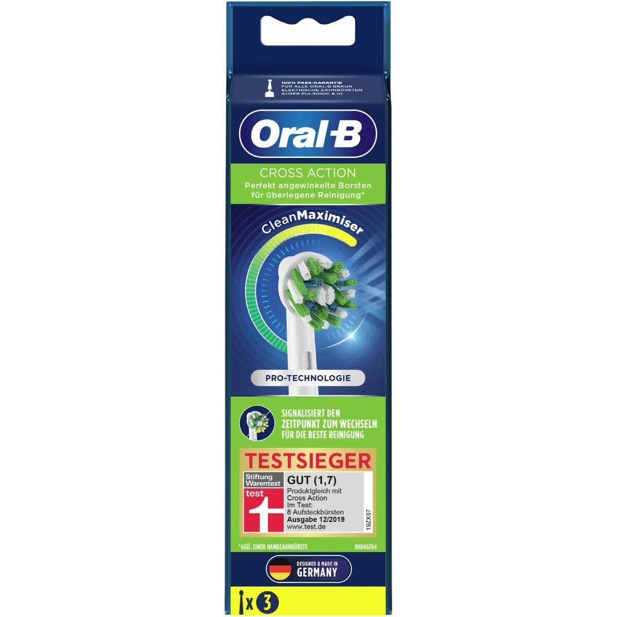 Passend fr Oral-B Elektrozahnbrsten mit rundem Brstenkopf Brstenkopf rund