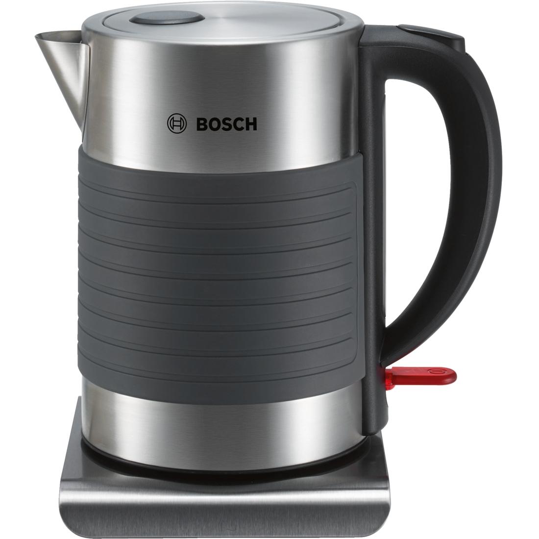 Bosch TWK7S05 bollitore elettrico 17 L 2200 W Nero Grigio (Bosch TWK7S05 - kedel - gr/sort)