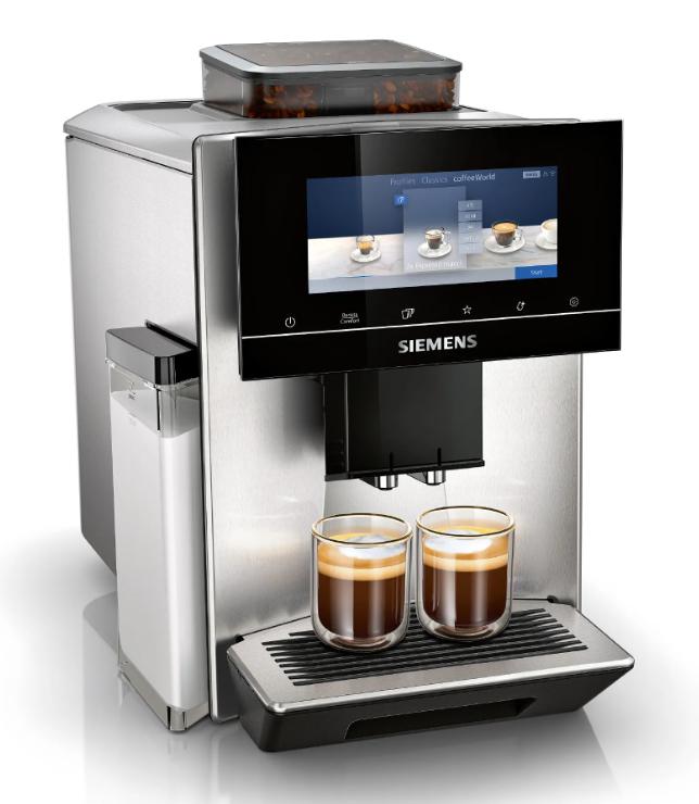 Leistung 1500W Pumpendruck 19 bar System Gemahlener Kaffee Kaffeebohnen Wassertank 23l Display TFT-Touch Kaffeetemperatur