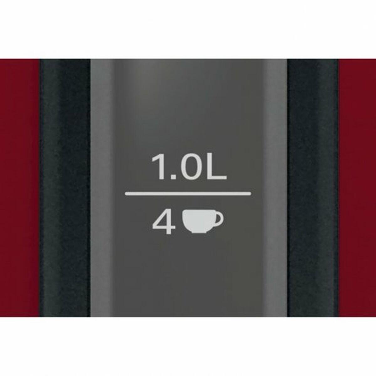 Bollitore Bosch TWK3P424, DesignLine, wireless 1,7 l, 2.400 W, rosso