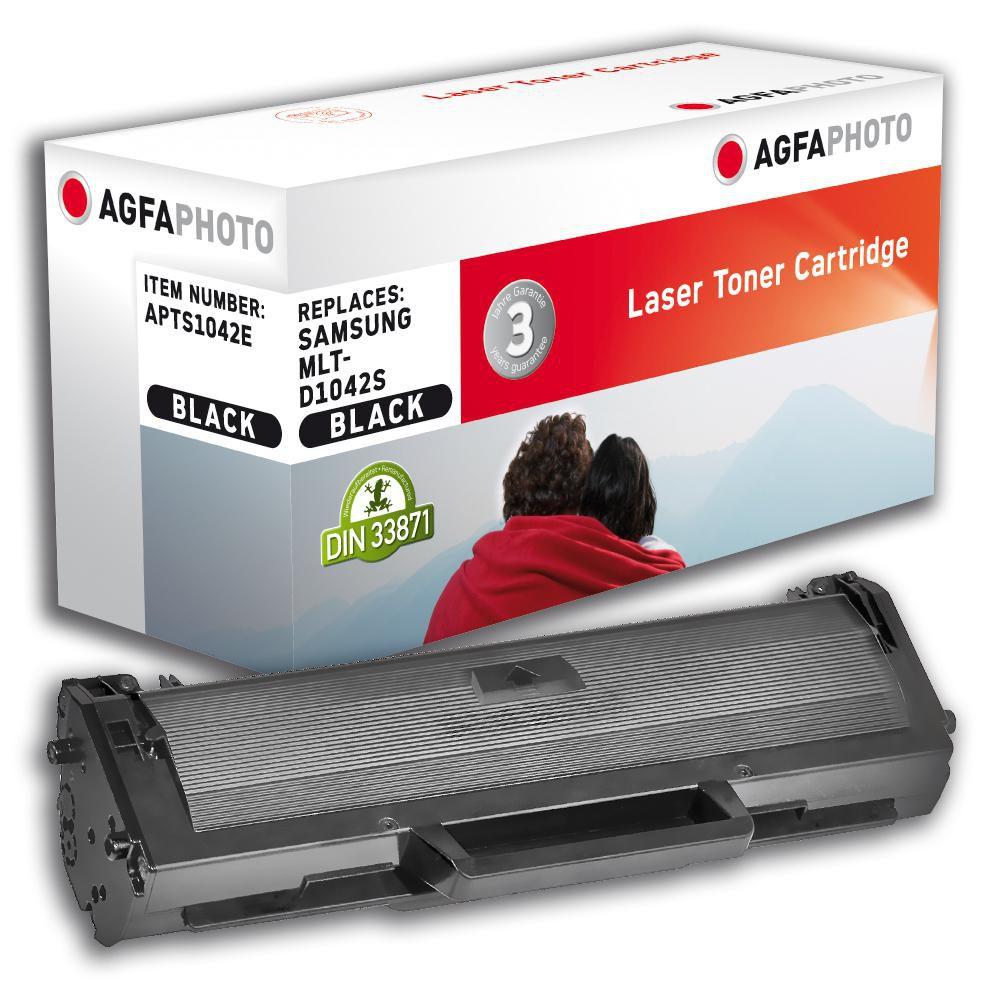 AgfaPhoto APTS1042E cartuccia toner 1 pz Nero (Toner BK rpl MLT-D1042S - Pages 1500 - Warranty 36M)