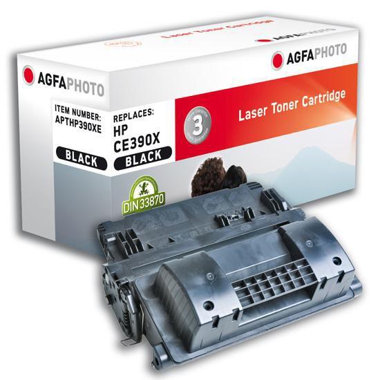 AgfaPhoto APTHP390XE cartuccia toner 1 pz Nero (Toner BK, rpl CE390X - Black, Pages 24000 - Warranty: 36M)