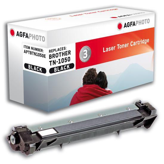 AgfaPhoto APTBTN1050E cartuccia toner 1 pz Nero (Toner black - Pages 1.000 - Replaces TN-1050 - Warranty: 36M)