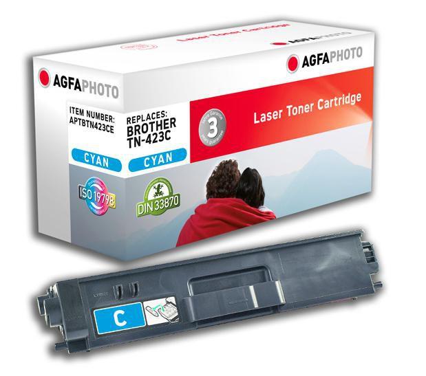 ORIGINAL Agfa Photo toner ciano APTBTN423CE 4000 Seiten