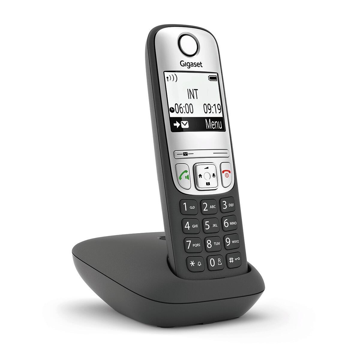 Telefono cordless Gigaset A690 - Nero