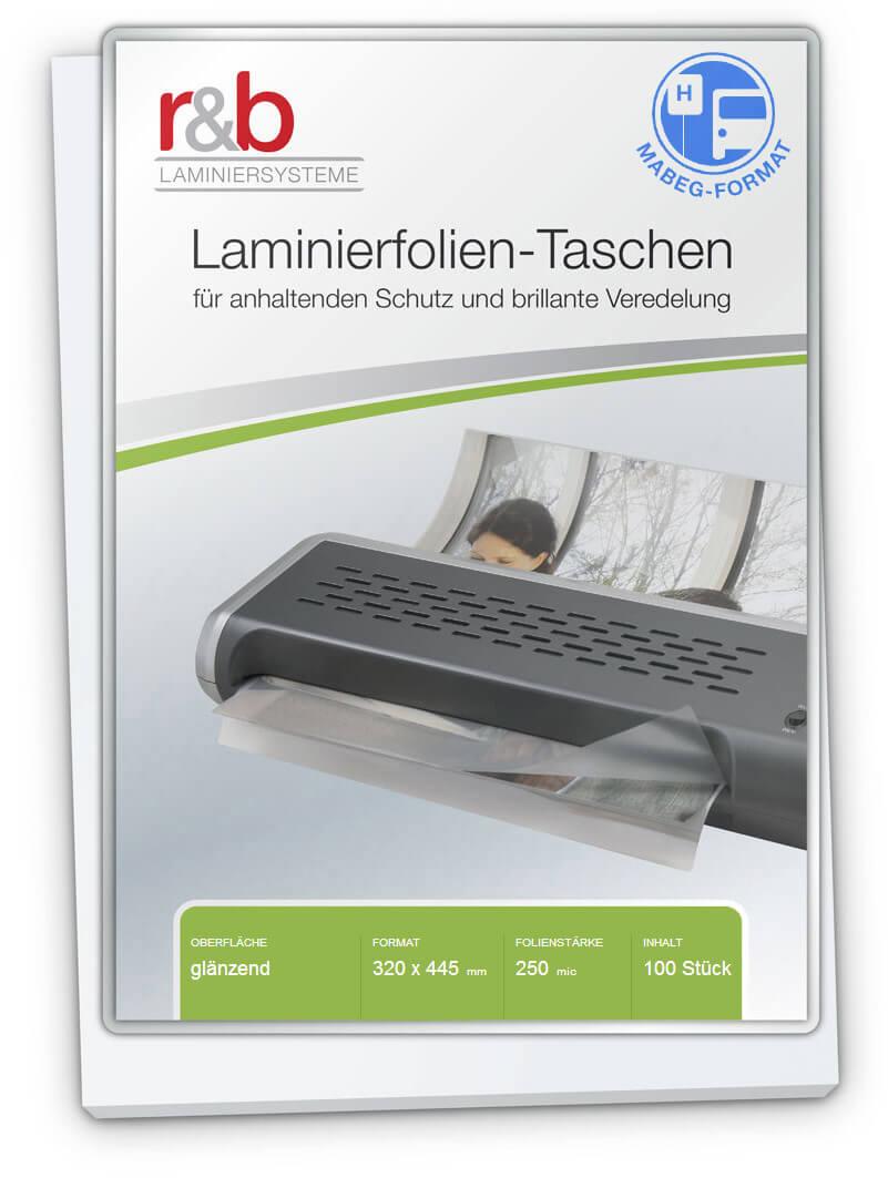 Film laminati A3 (320 x 445 mm), 2 x 250 micro