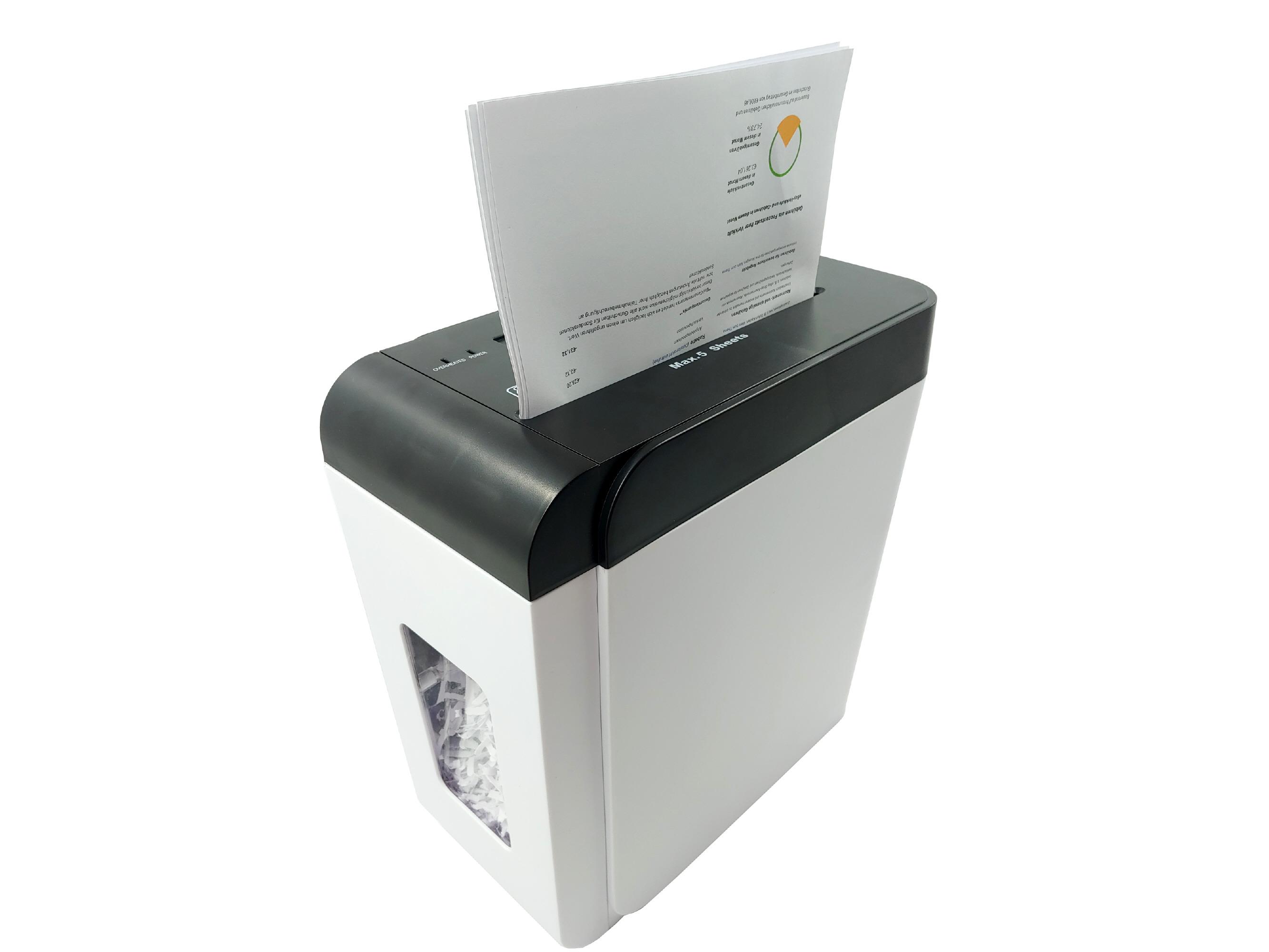 File Shredder DWS-502DC, sezione trasversale, 5 fogli, 4x35 mm (1 pezzo)