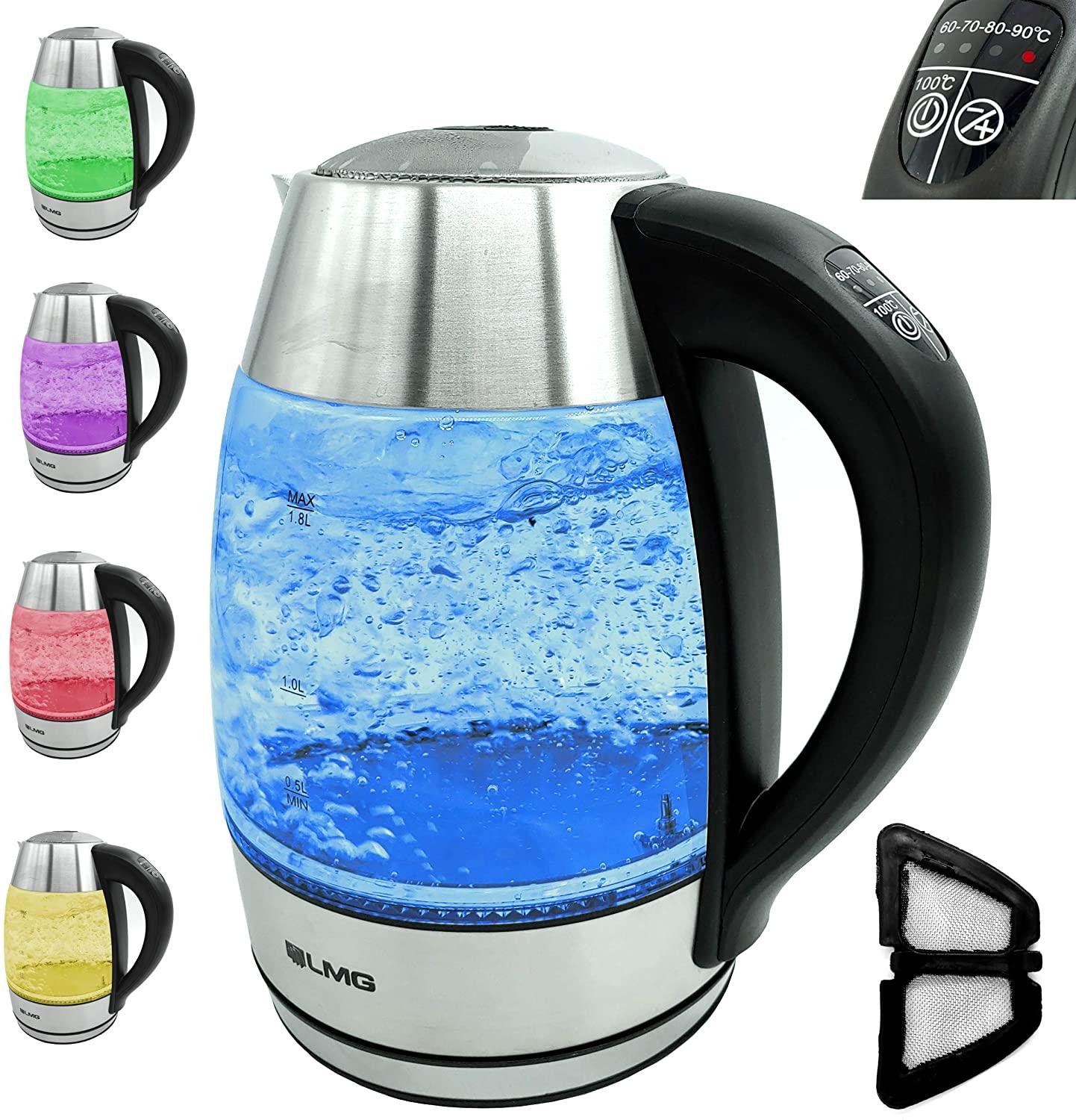 Kettle 2200 Watt in acciaio inossidabile (1 pezzo)