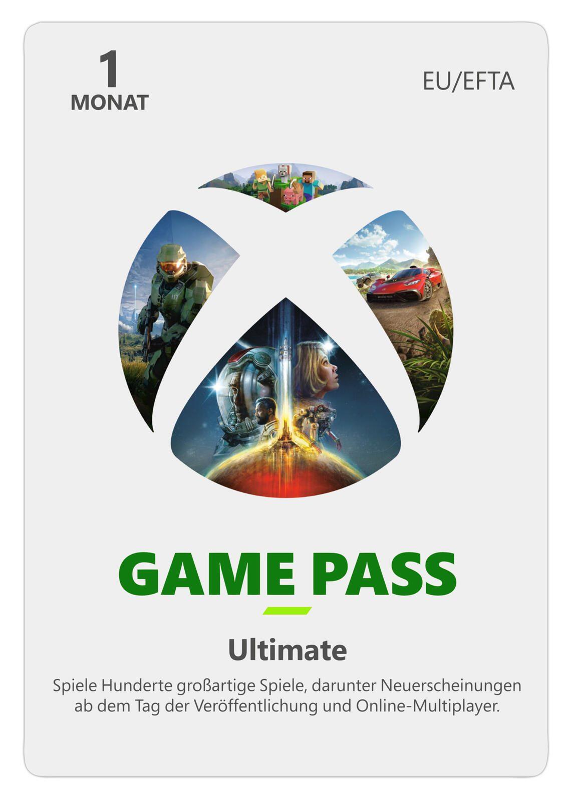 Microsoft Xbox Live Game Pass Ultimate Xbox One