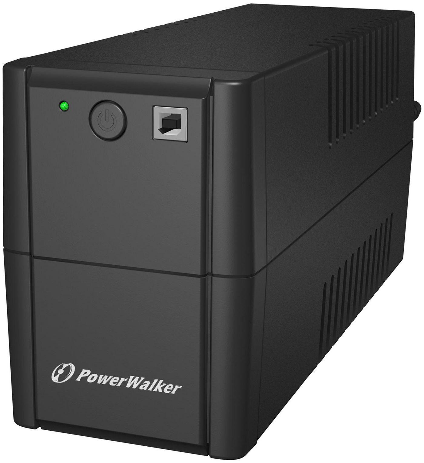 PowerWalker VI 650 SE gruppo di continuit UPS A linea interattiva 065 kVA 360 W 2 presae AC (VI 650 SH UPS 650VA/360W - Line I