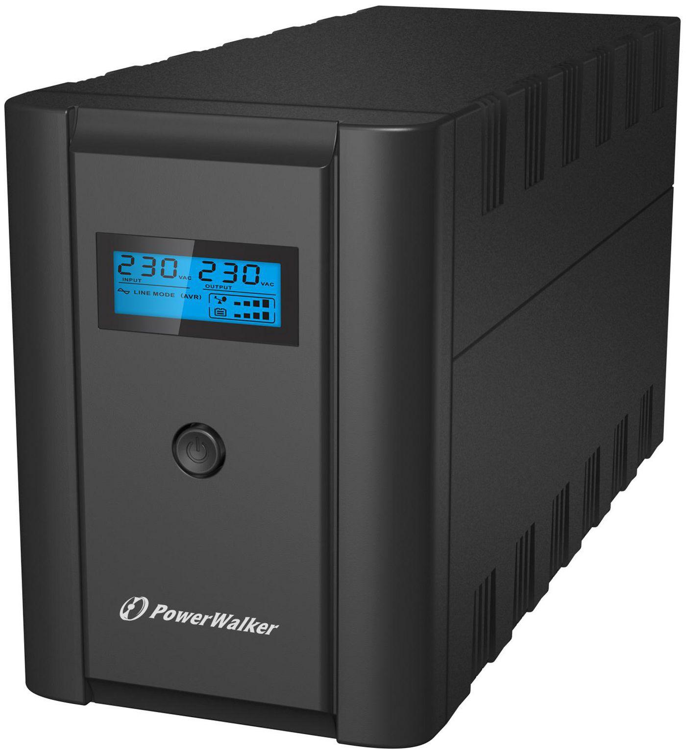 PowerWalker VI 2200 SHL Schuko gruppo di continuit UPS A linea interattiva 22 kVA 1200 W 4 presae AC (VI 2200 SHL UPS 2200VA/1