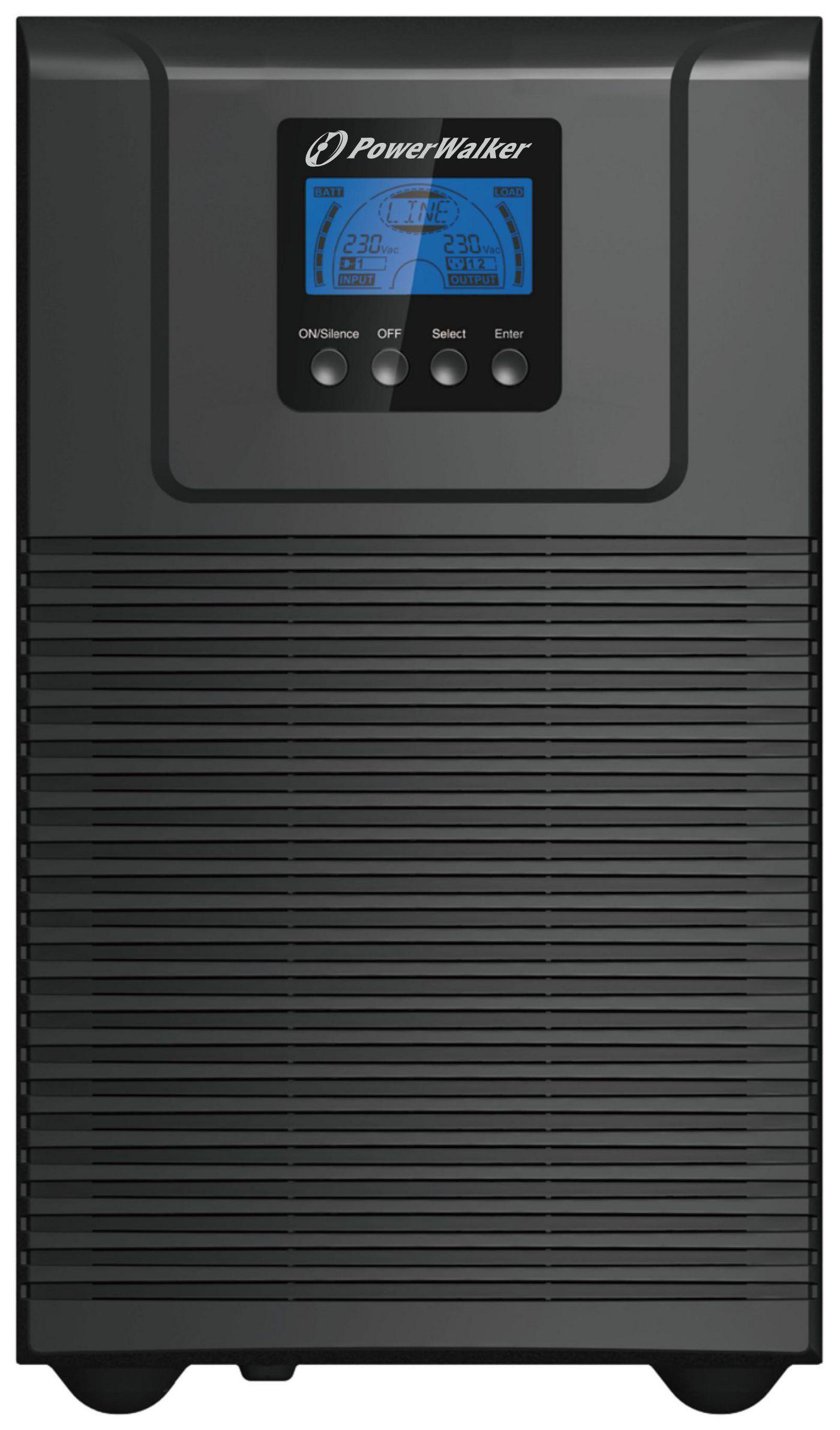 PowerWalker VFI 2000 TG gruppo di continuit UPS Doppia conversione online 2 kVA 1800 W 4 presae AC (VFI 2000 TG Online UPS 200