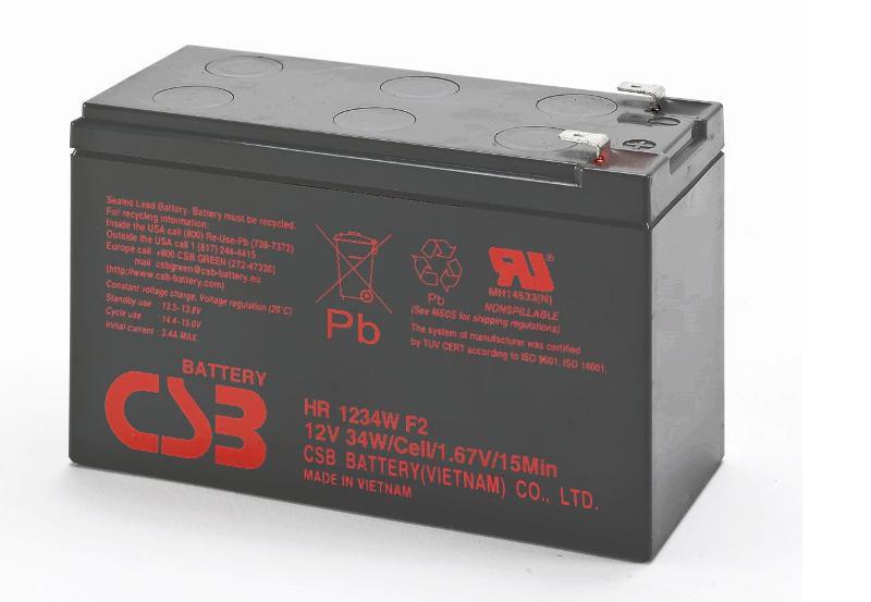 Batteria HR 1234W 12V/9Ah