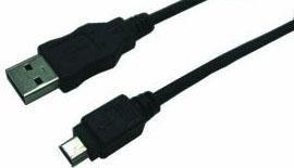 LogiLink USB 2.0 estensione A a Mini 5 pin 1,8 m nero (CU0014)