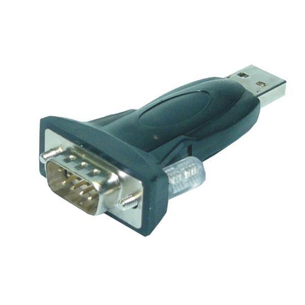 M-Cab USB A/RS-232 Nero (USB 2.0 TO RS232 SERIAL ADAPTER - .)