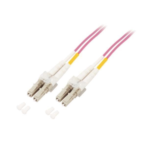 M-Cab 7003405 cavo InfiniBand e in fibra ottica 5 m LC Viola (5M LWL JUMPER OM4 LC-LC - 50/125 LSZH DUPLEX VIOLET)