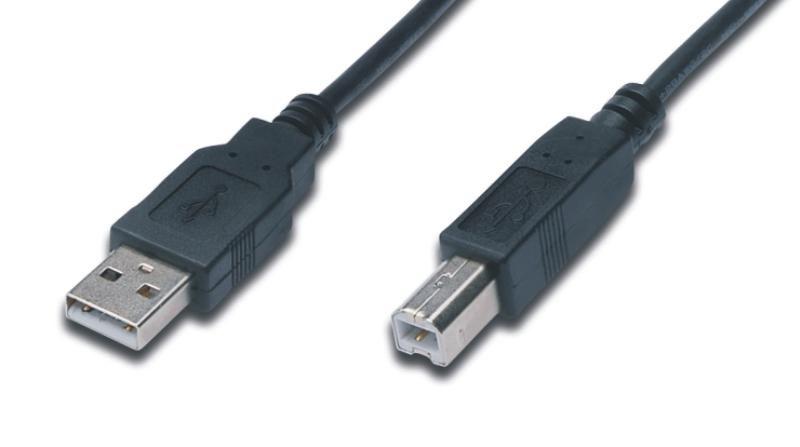 M-Cab 7000517 cavo USB 5 m USB 2.0 USB A USB B Nero (5M USB 2.0 A TO B CABLE - M/M - BLACK)