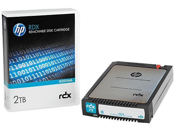 rdx 2 TB - P RDX 2TB REMOVABLE DISK CARTRIDGE HP RDX 2TB REMOVABLE DISK CARTRIDGE - Q2046A - Q2046A