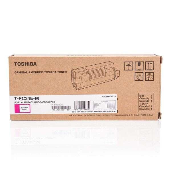 ORIGINAL Toshiba toner magenta T-FC34EM 6A000001533 11500 Seiten