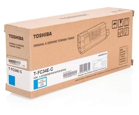 Toner T-FC34EC TONER CYAN (CARTRIDGE) per e-STUDIO 287-347-407CS durata 11500 - 6A000001782