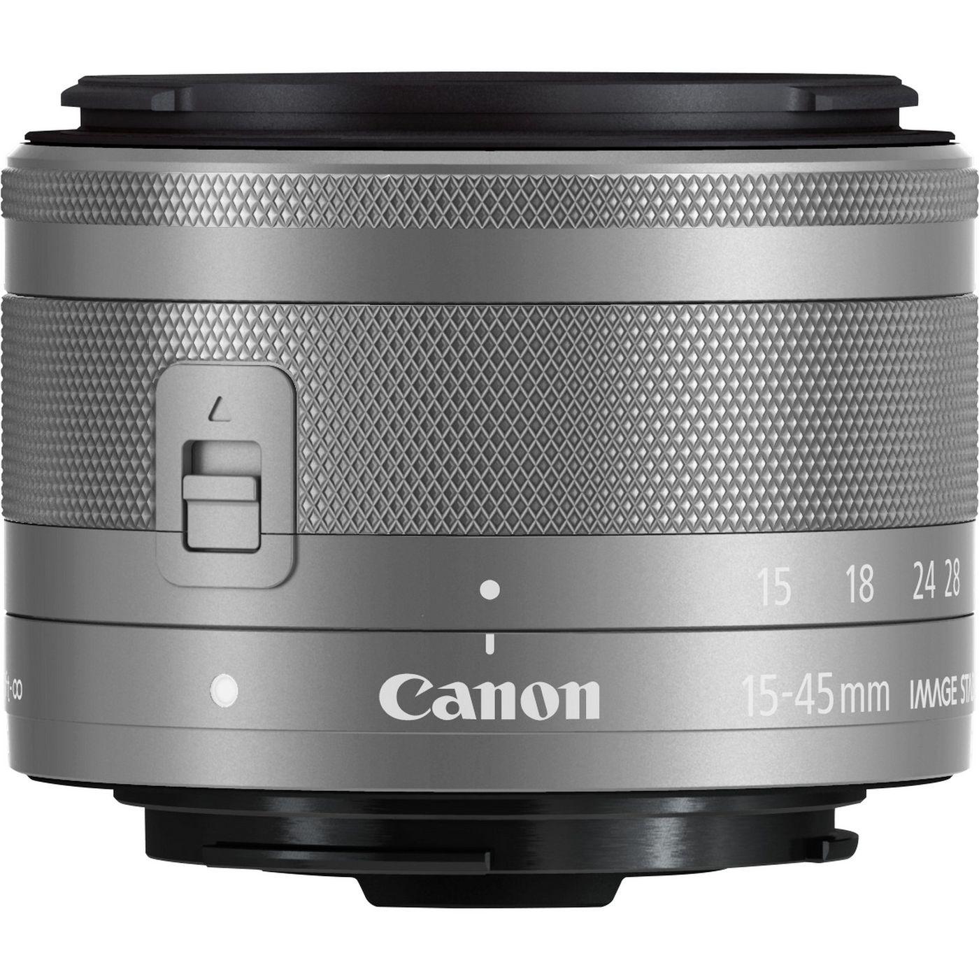 Canon Obiettivo EF-M 15-45mm f/3.5-6.3 IS STM - Argento