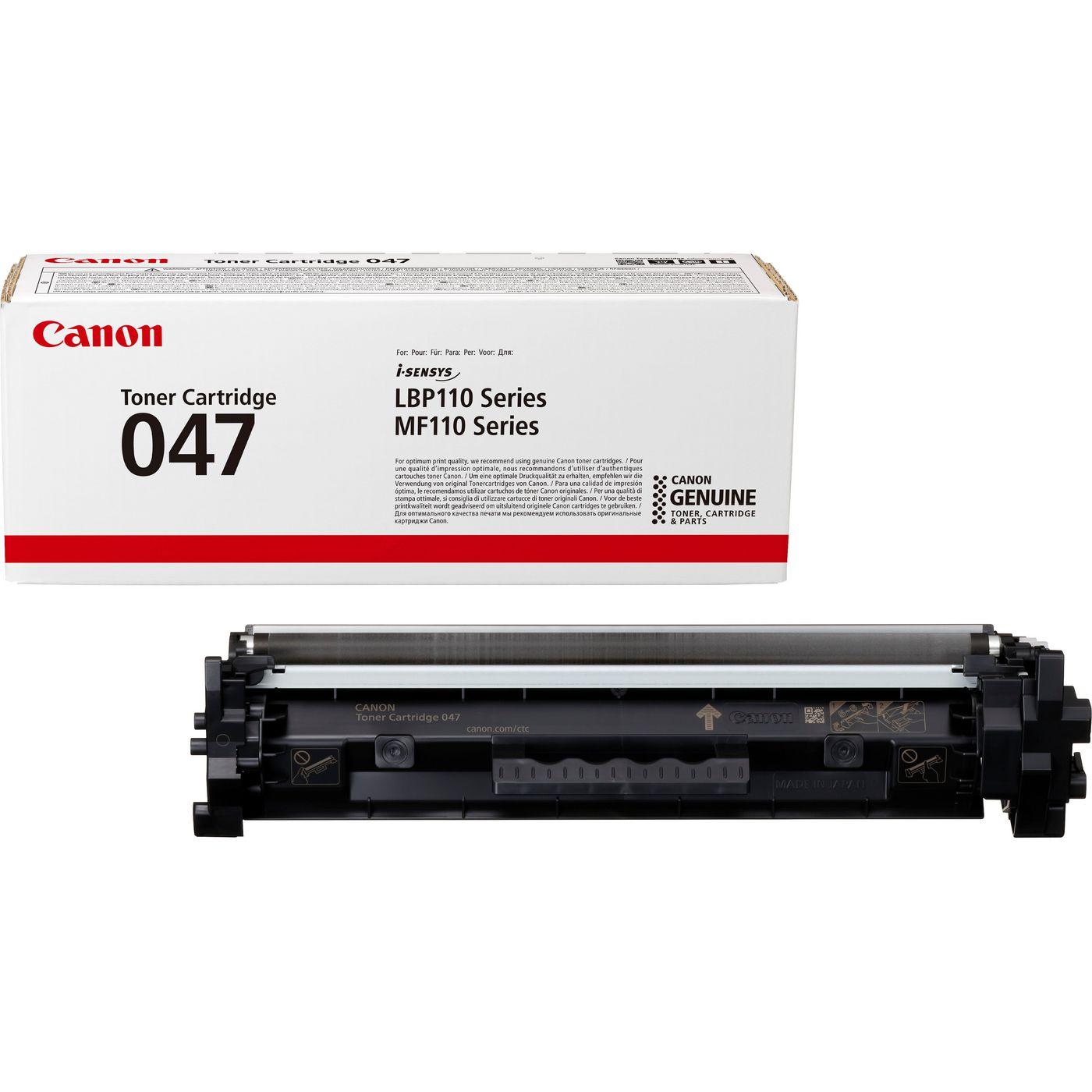 TONER CANON CRG 047 BK Nero 1600PP x LBP113w LBP112 MF113w MF112