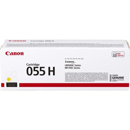 Canon 055H cartuccia toner 1 pz Originale Giallo (CANON 055HY YELLOW TONER CP 055HY)