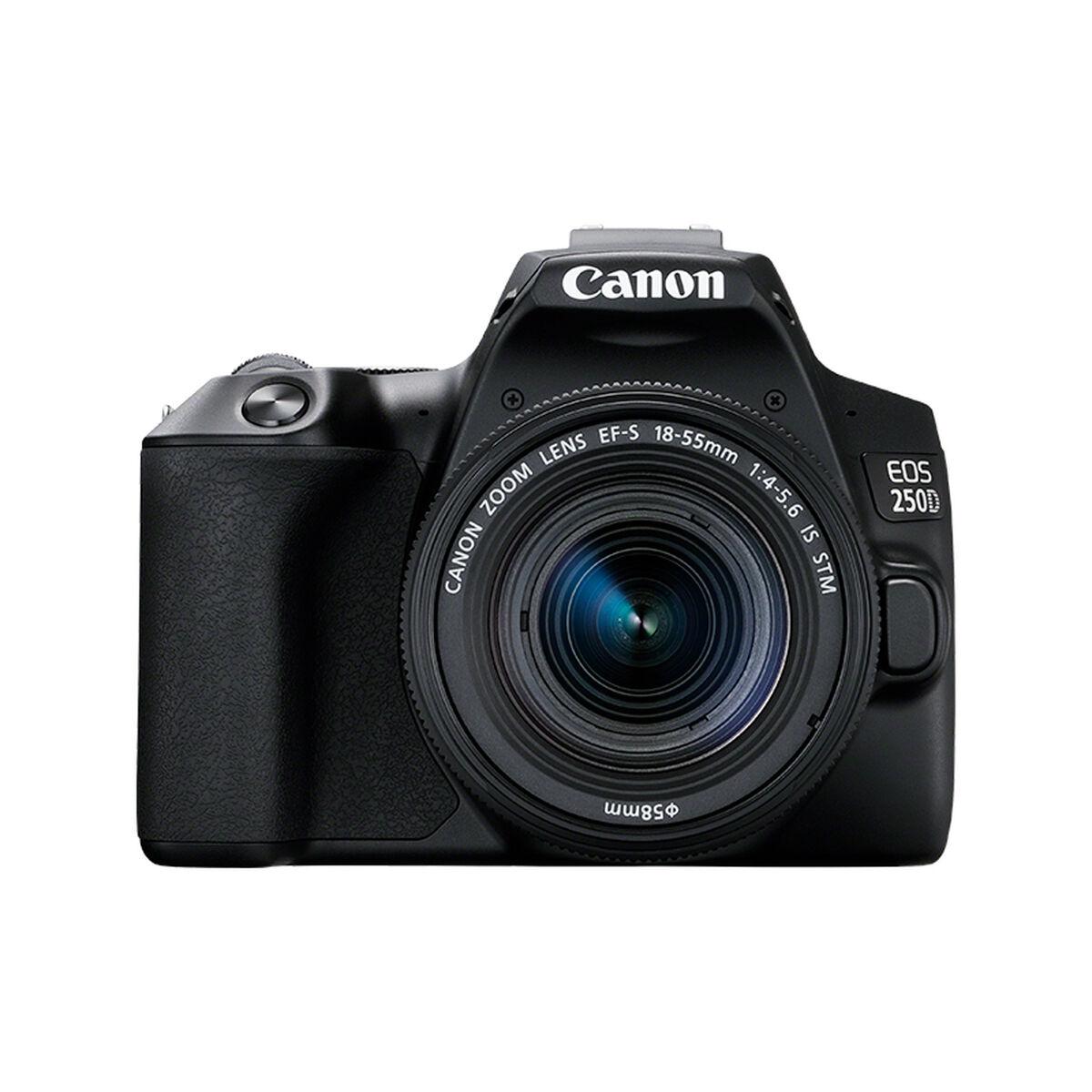 Canon EOS 250D EF-S 18-55mm f/4-5.6 IS STM Kit fotocamere SLR 241 MP CMOS 6000 x 4000 Pixel Nero (Canon EOS 250D - digitalkame