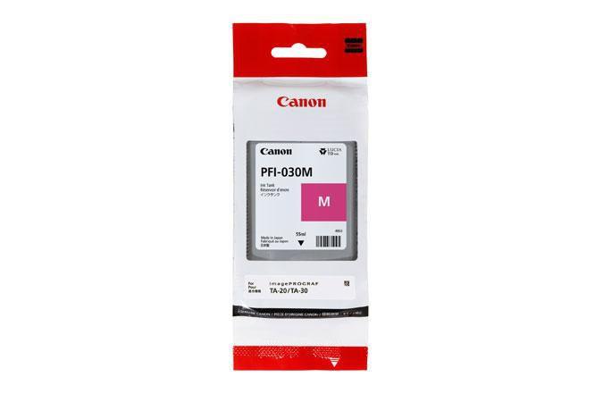 CANON SERBATOIO INCH. MAGENTA PFI-030M SINGOLO (55ml) 3491C001 x TA-20 TA-30