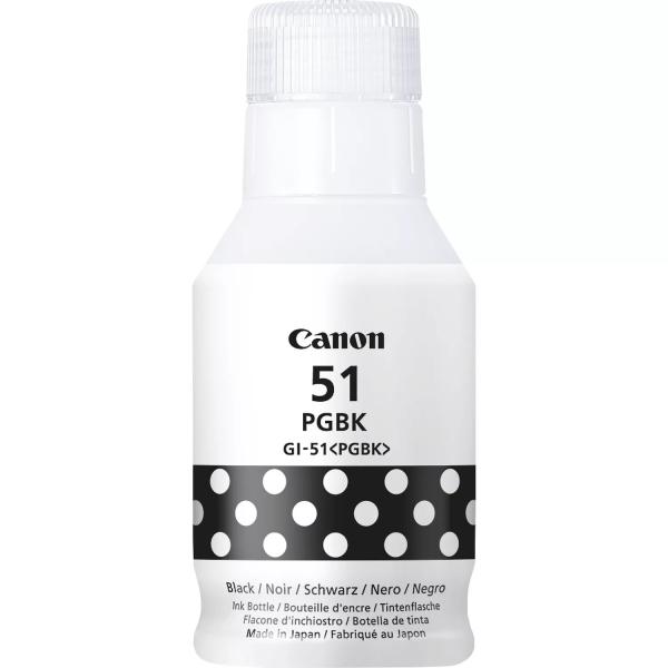 INK CANON GI-51 PGBK NERO Flacone da 170ml 6.000PP x PIXMA G1520 G2520 G2560 G3520 G3560