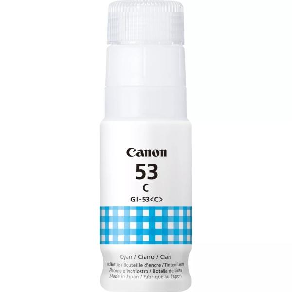 INK CANON GI-53 C Ciano Flacone da 60ml 3.700PP x PIXMA G550 G650