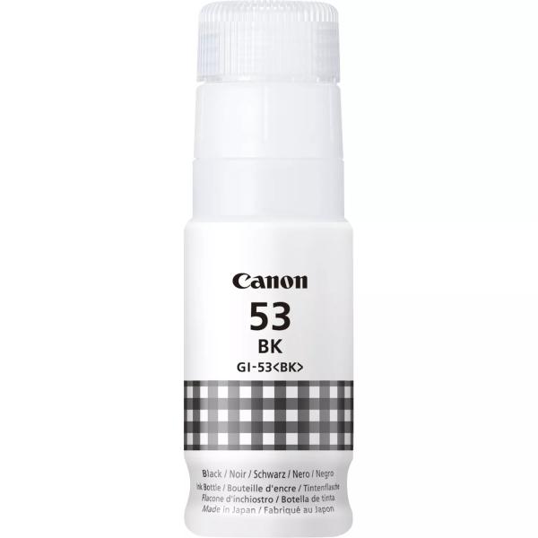 INK CANON GI-53 BK Nero Flacone da 60ml 3.700PP x PIXMA G550 G650