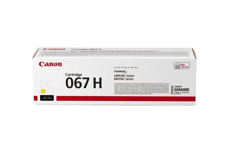 TONER CANON 067H Y Giallo 2350PP x LBP631CW LBP633CdW MF657CDW MF655CDW MF651CW