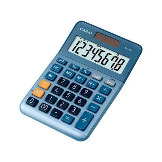 Casio MS-80E calcolatrice Tasca Calcolatrice finanziaria Blu (Casio MS-80E Desk Calculator)