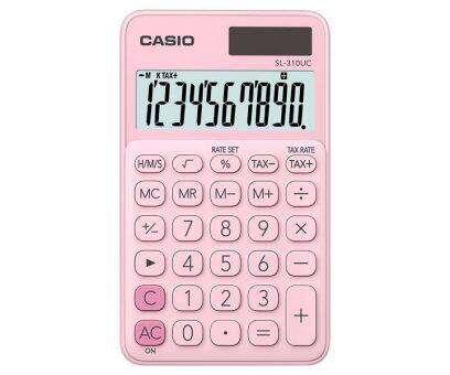 Casio SL-310UC Handheld Calculator Pink