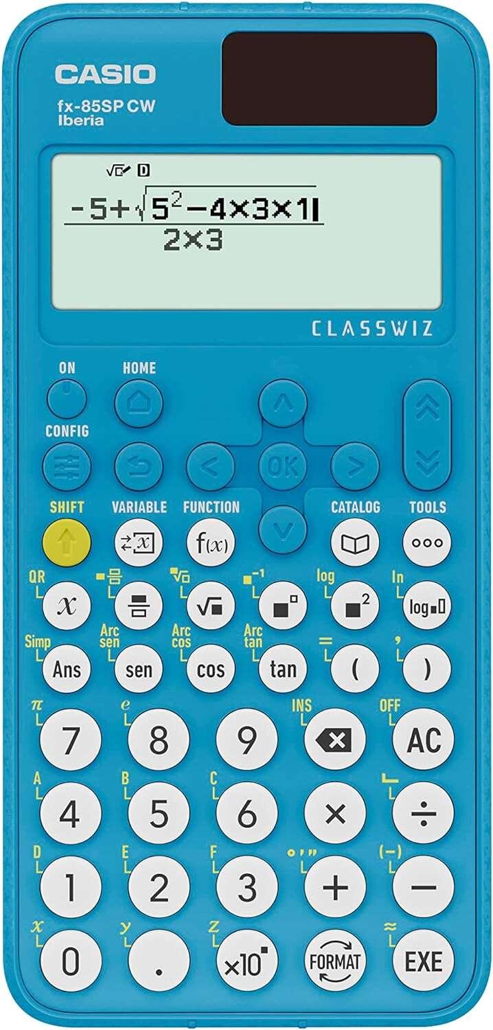 Casio Iberia Classwiz FX-85SP Calcolatrice scientifica Schermo LCD a 12 cifre - Tabella dei valori, semplificazione delle frazi