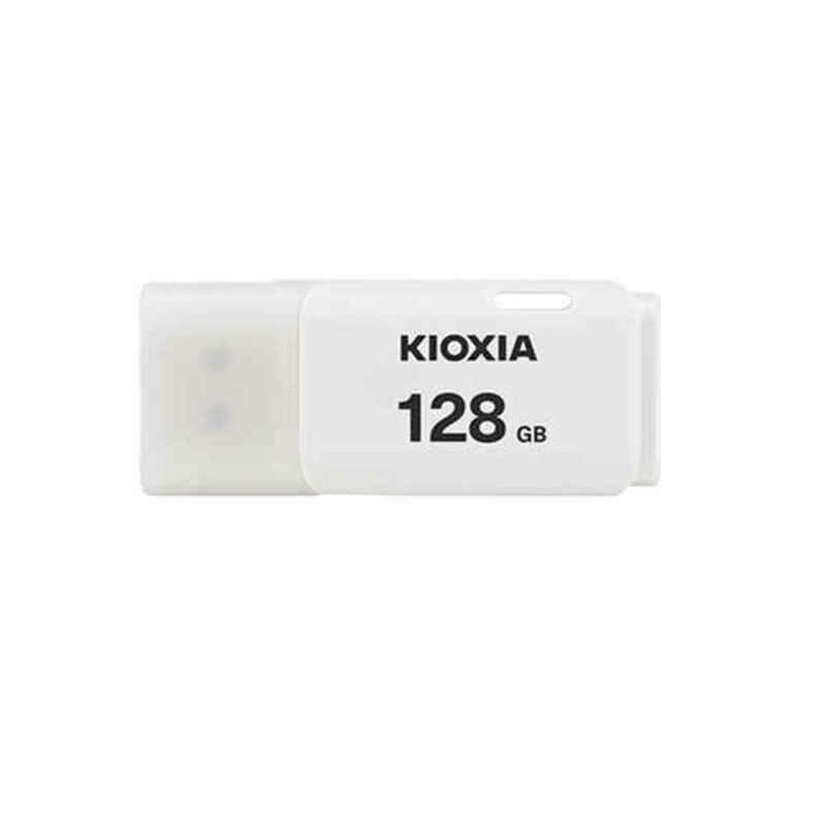 Kioxia TransMemory U202 unit flash USB 128 GB USB tipo A 2.0 Bianco (KIOXIA USB2.0 Stick TransMemory U202 white 128GB)